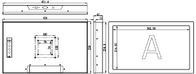 IP65 17,3 pouces Moniteur d'écran tactile industriel