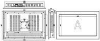 23.6 pouces écran tactile PC industriel IP65 I3 I5 I7 U série CPU carte mère