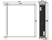 2U IPC 19&quot; Rackmount industriel PC 7 ou 4 fentes d'expansion 1T Disque dur mécanique