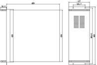3.3G Hz 4U IPC Industrial Rackmount PC Intel I3 2120 4G Mémoire DDR3