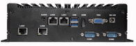 Boîte sans ventilateur intégrée PC / IPC Ordinateur industriel CPU 4 Réseau 6 Série 6USB
