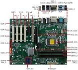 Intel PCH H310 Chip Industrial ATX carte mère 2 LAN 6 COM 10 USB 7 fente 5 PCI
