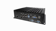 Boîte sans ventilateur intégrée PC / IPC Ordinateur industriel CPU 4 Réseau 6 Série 6USB